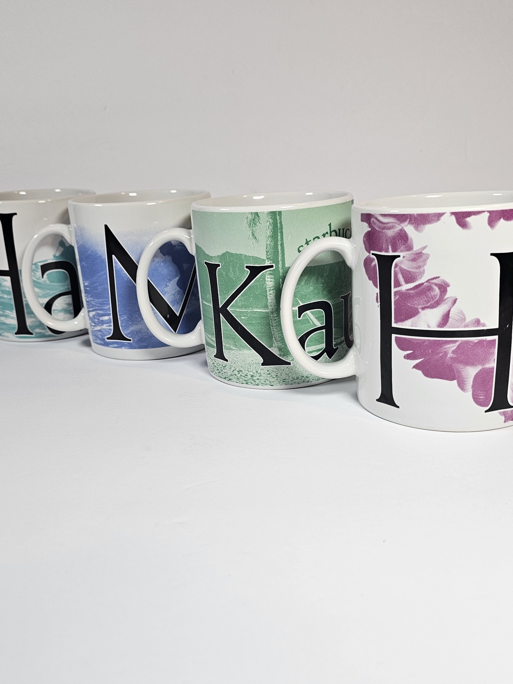 Starbucks Green 'Kau' City Mug - Green Ceramic Coffee Cup